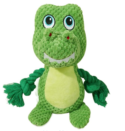 Squeaky Dog Toy with a vocal bladder